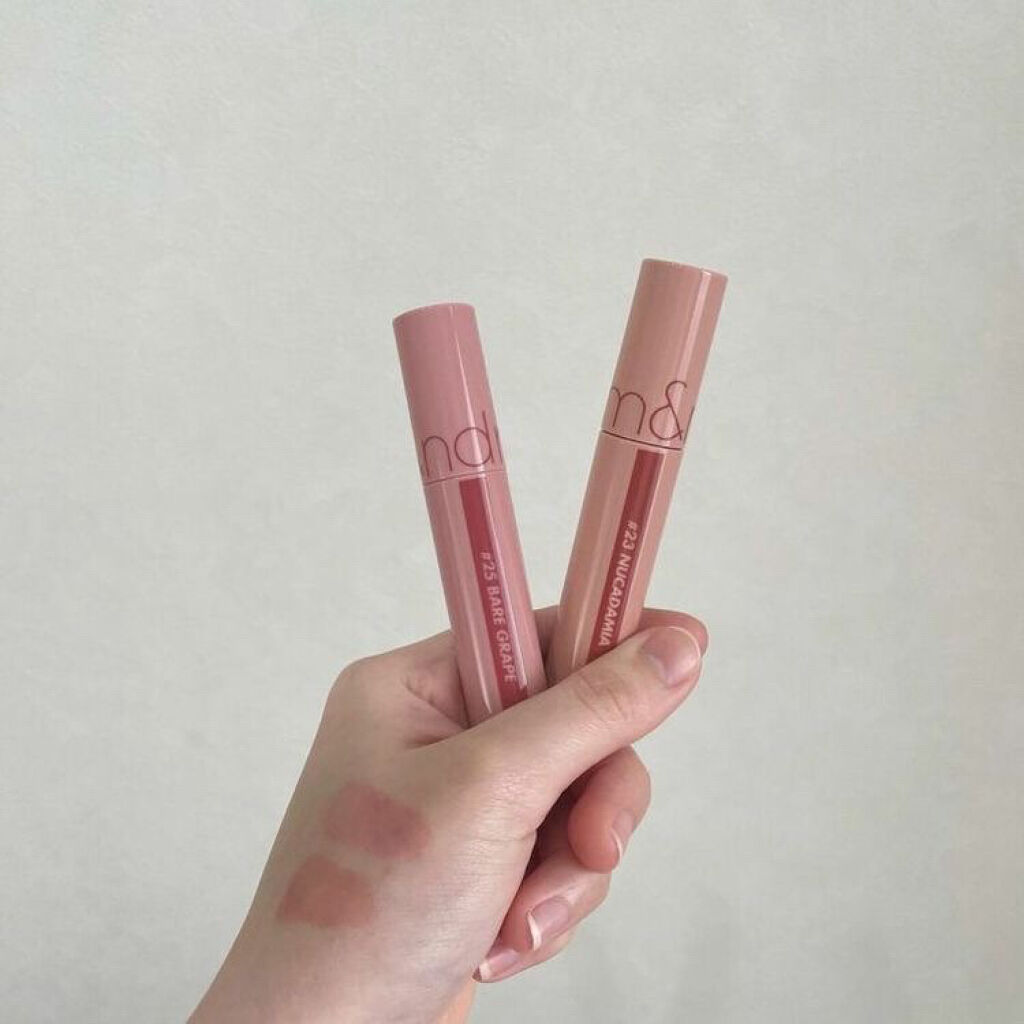 ジューシーラスティングティント/rom&nd/リップティントを使ったクチコミ（1枚目）