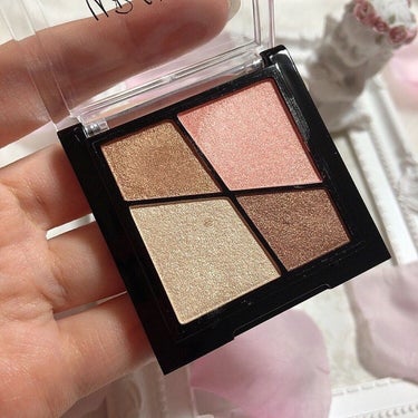 UR GLAM　VELVET EYE COLOR PALETTE コーラルブラウン/U R GLAM/アイシャドウパレットの画像