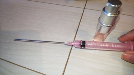 水玉ストーン香水スプレー容器/DAISO/その他を使ったクチコミ(3枚目)