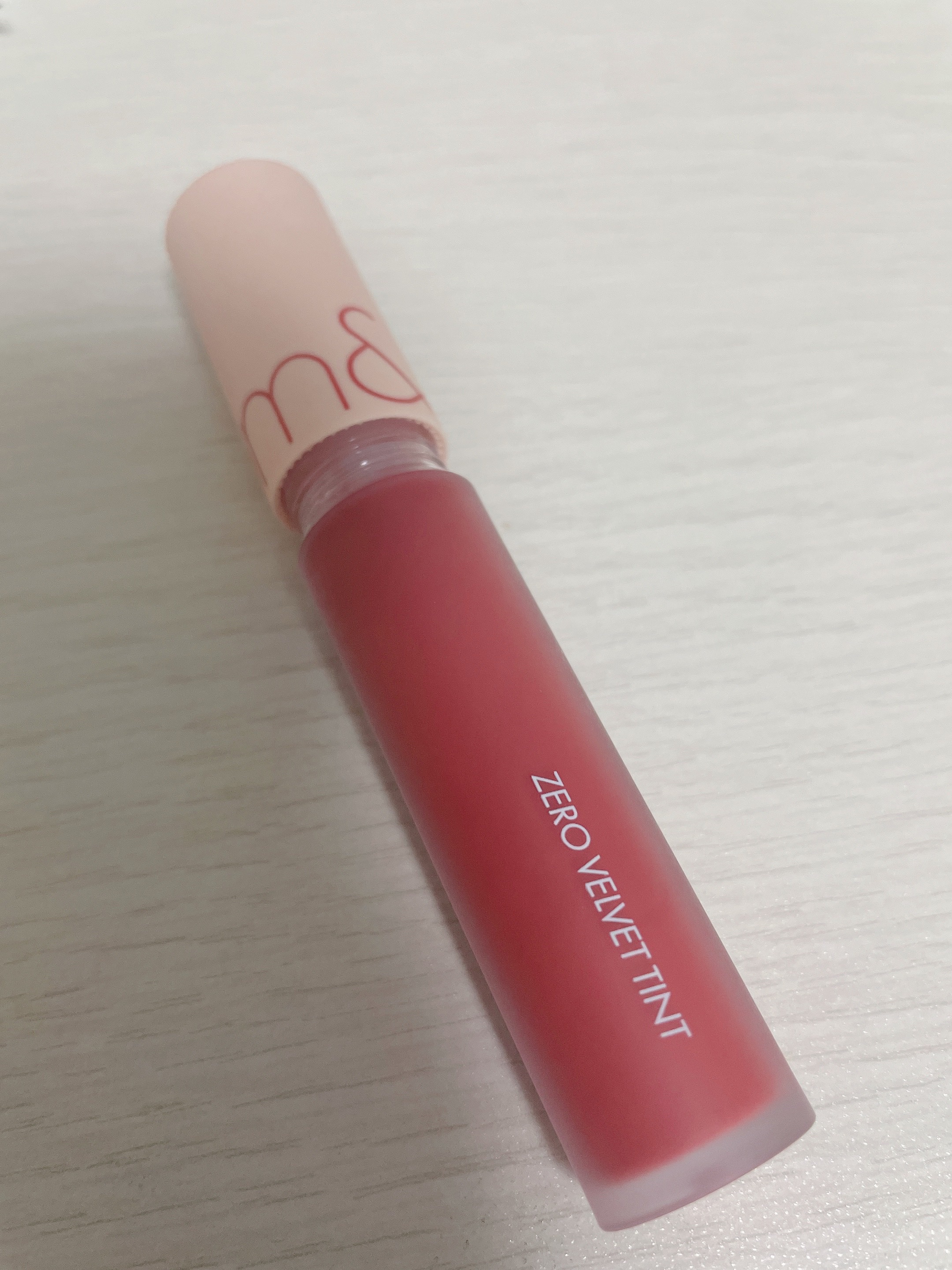 ゼロベルベットティント/rom&nd/リップティントを使ったクチコミ（1枚目）