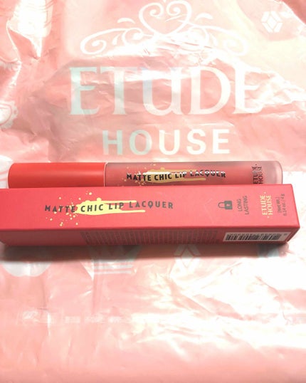 マットシックリップラッカー/ETUDE/口紅を使ったクチコミ(1枚目)