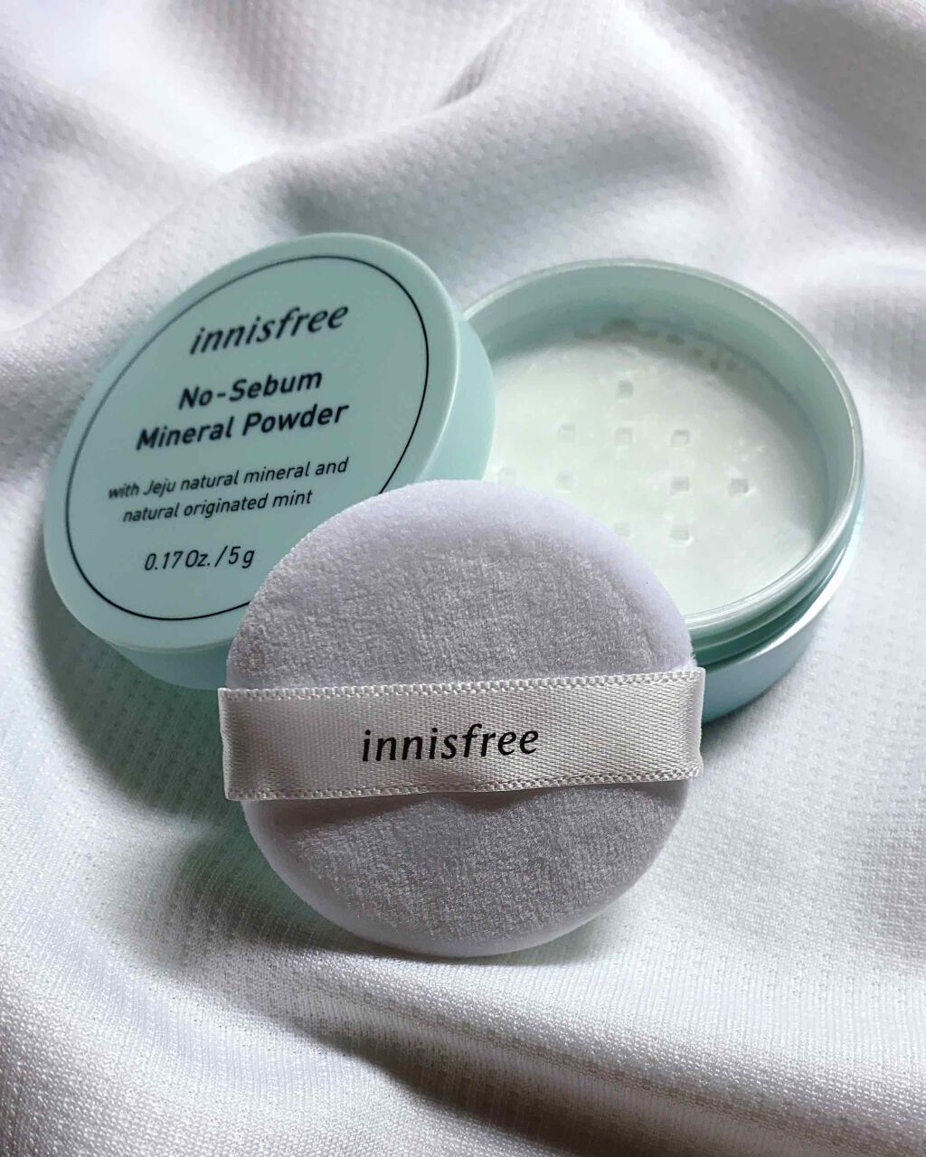 ノーセバム ミネラルパウダー/innisfree/ルースパウダーを使ったクチコミ(3枚目)