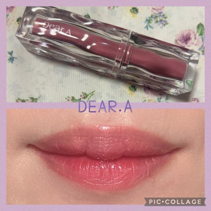 ハイドロデュイティント 04. リトルモーブ/Dear.A/リップティントを使ったクチコミ(1枚目)