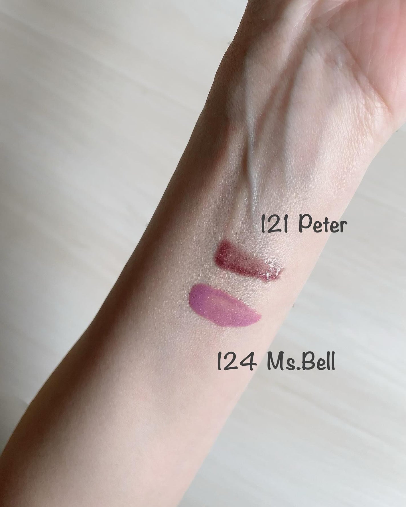 ボリュームパールキッスグロス/Dinto/リップグロスを使ったクチコミ(2枚目)