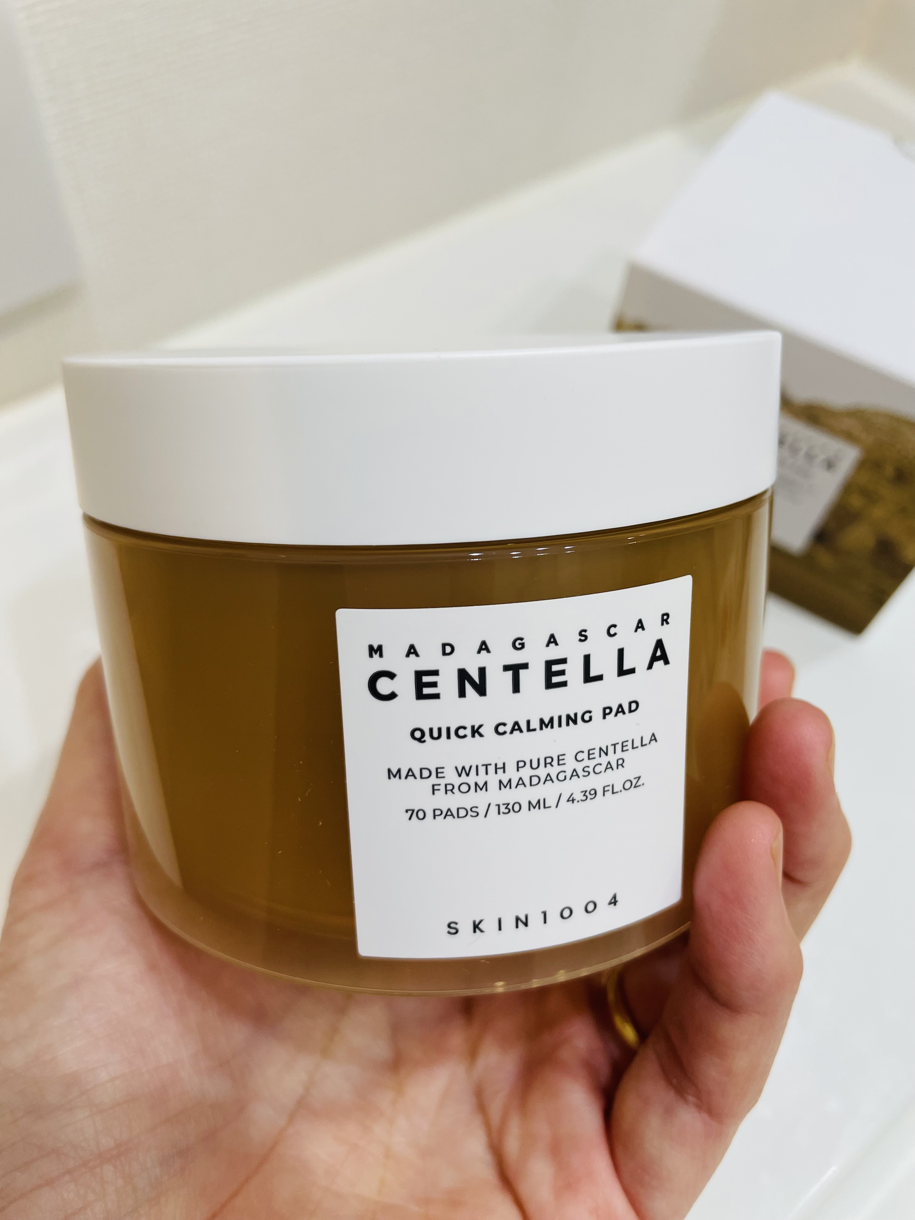 センテラ クイックカーミングパッド/SKIN1004/トナーパッドを使ったクチコミ（2枚目）