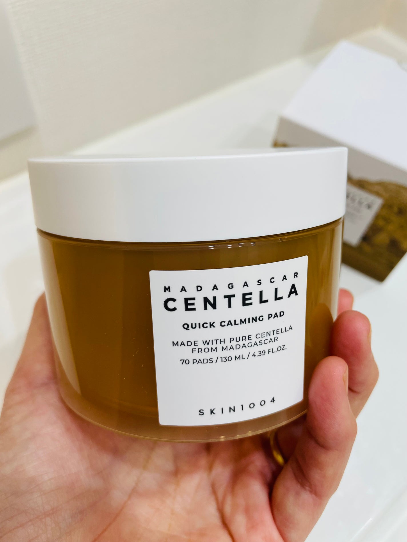 センテラ クイックカーミングパッド/SKIN1004/トナーパッドを使ったクチコミ(2枚目)