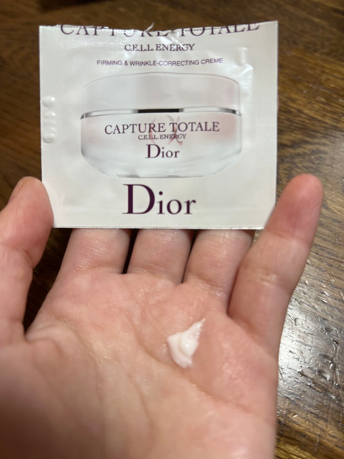 カプチュール トータル セル ENGY クリーム/Dior/フェイスクリームを使ったクチコミ(2枚目)
