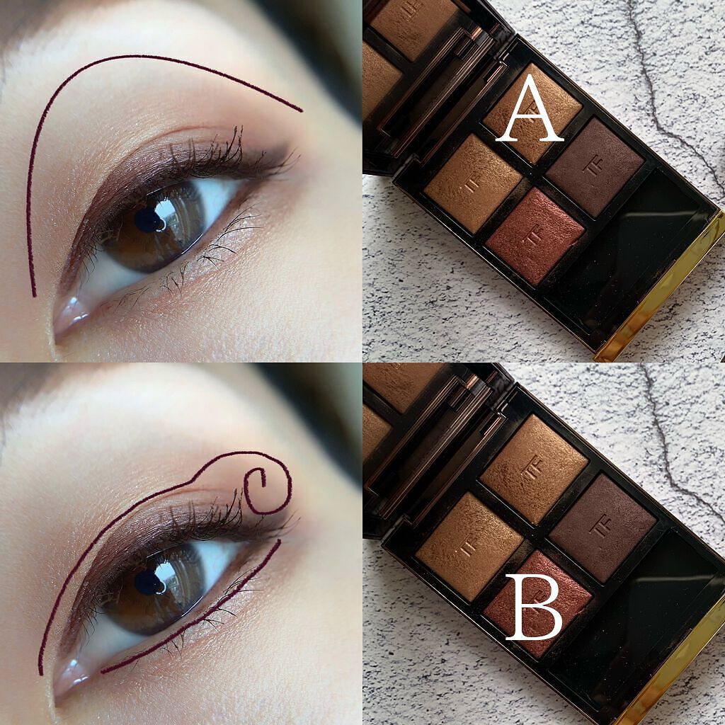 アイ カラー クォード/TOM FORD BEAUTY/アイシャドウパレットを使ったクチコミ（3枚目）