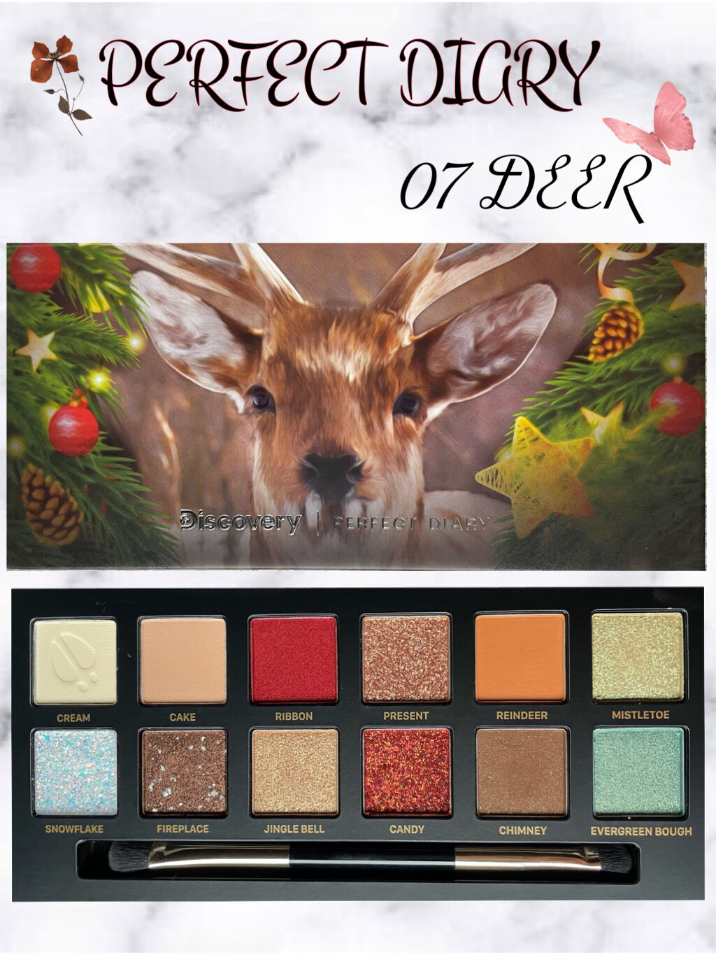 エクスプローラ12色 動物アイシャドウパレット/PERFECT DIARY/アイシャドウパレットを使ったクチコミ（1枚目）