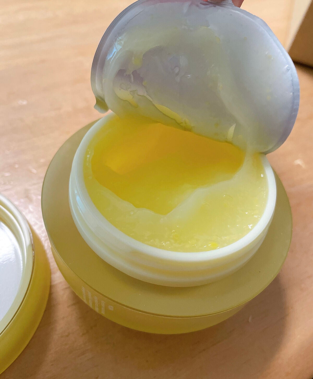 月光ゆず睡眠パック(旧バージョン)/HANYUL(ハンユル)/フェイスクリームを使ったクチコミ(3枚目)