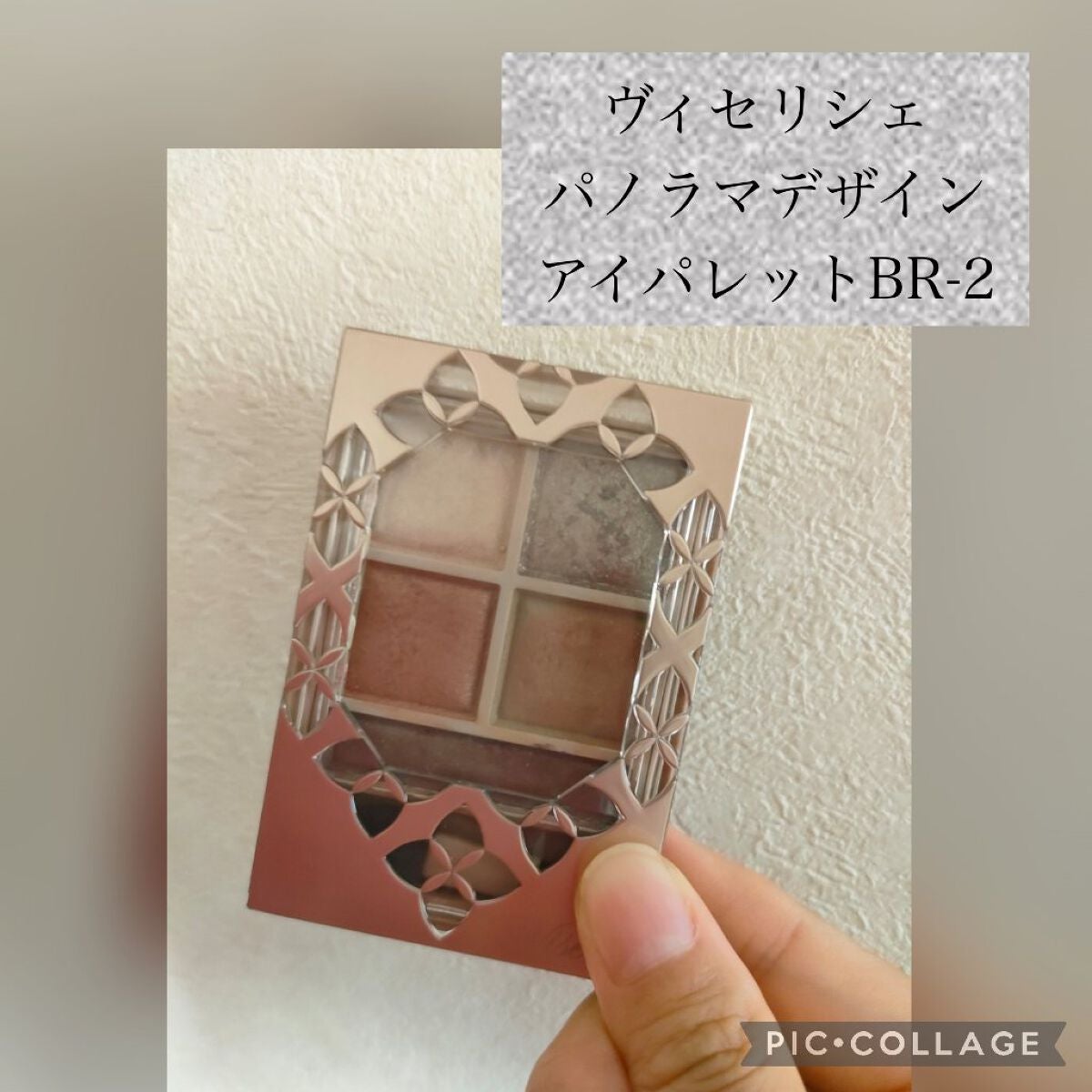パノラマデザイン アイパレット/Visée/アイシャドウパレットを使ったクチコミ(4枚目)