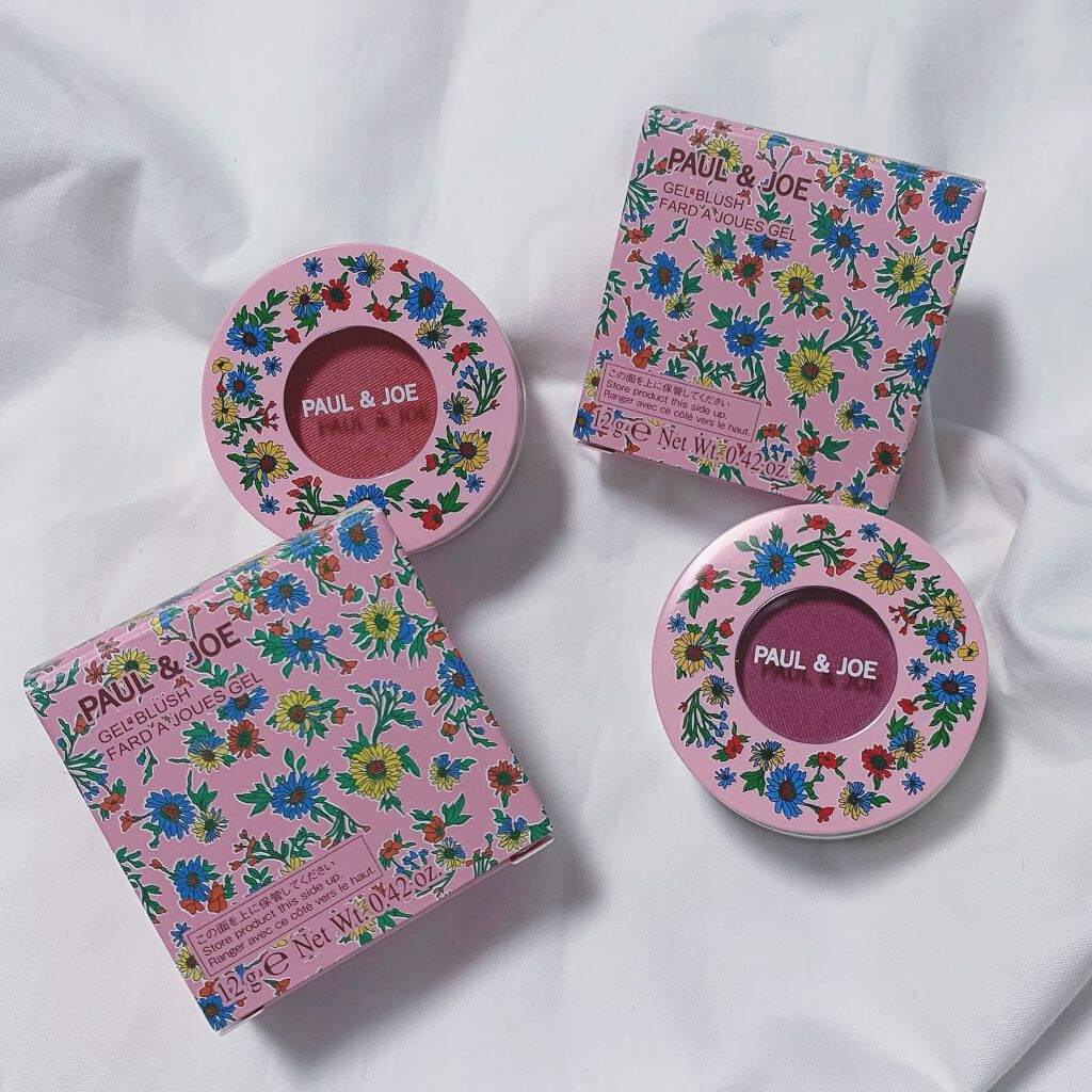 ジェル ブラッシュ 003 スリーズ/PAUL & JOE BEAUTE/ジェル・クリームチークを使ったクチコミ（1枚目）