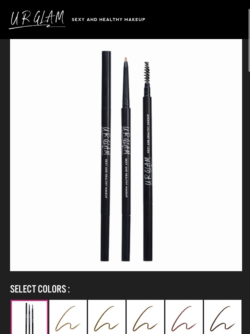 UR GLAM　EYEBROW POWDER/U R GLAM/パウダーアイブロウを使ったクチコミ（1枚目）