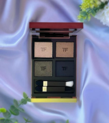 アイ カラー クォード 47 オリーブ スモーク/TOM FORD BEAUTY/アイシャドウパレットを使ったクチコミ(3枚目)