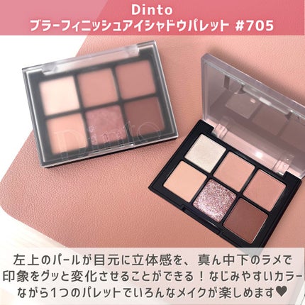 ブラーフィニシュシャドウパレット/Dinto/アイシャドウパレットを使ったクチコミ(3枚目)