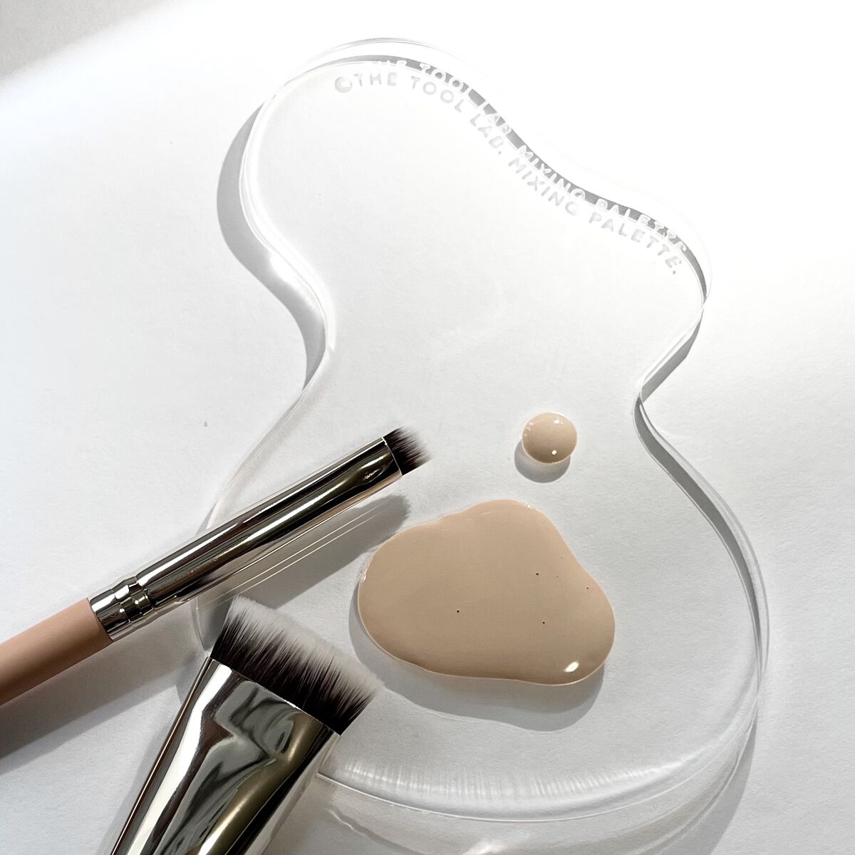 1048ミキシングパレット/THE TOOL LAB/メイクブラシを使ったクチコミ（1枚目）