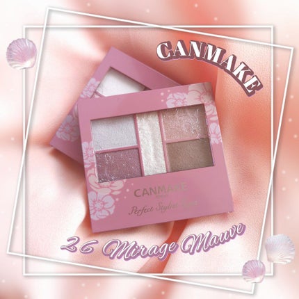 パーフェクトスタイリストアイズ/キャンメイク/アイシャドウパレットを使ったクチコミ(1枚目)