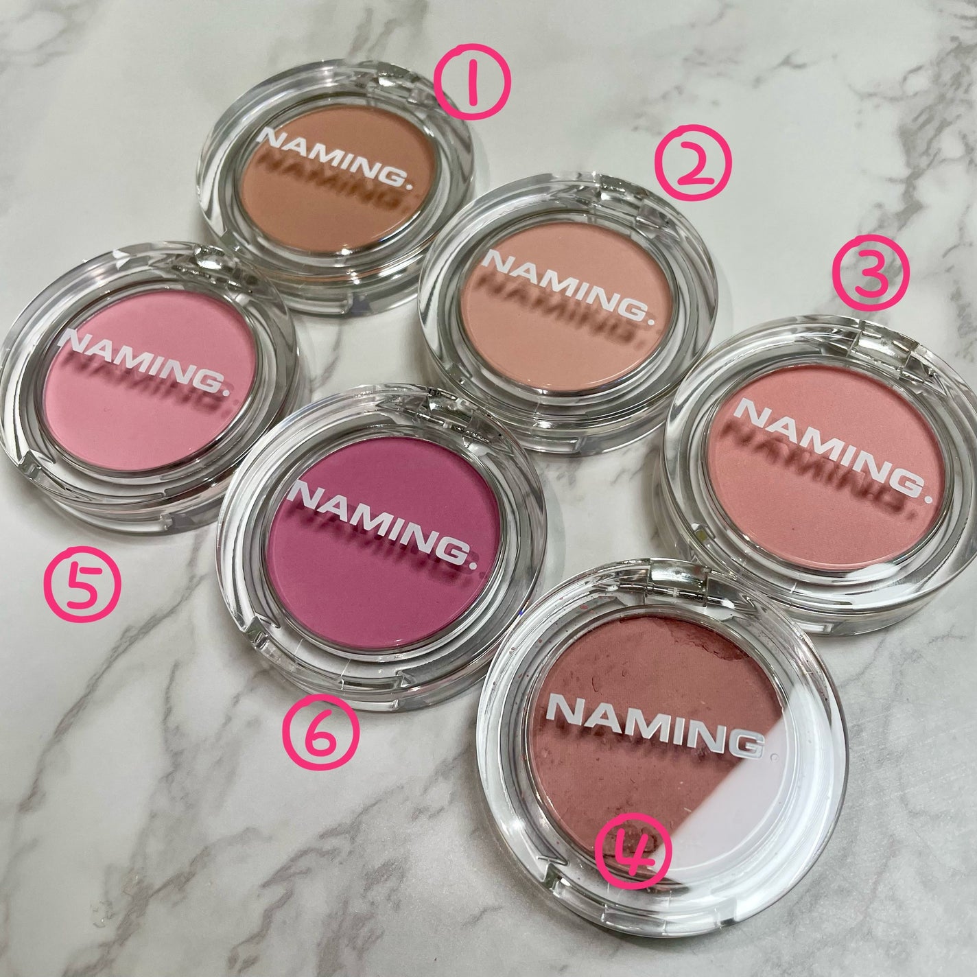 ネーミング フラッフィーパウダーブラッシュ/NAMING./パウダーチークを使ったクチコミ(5枚目)