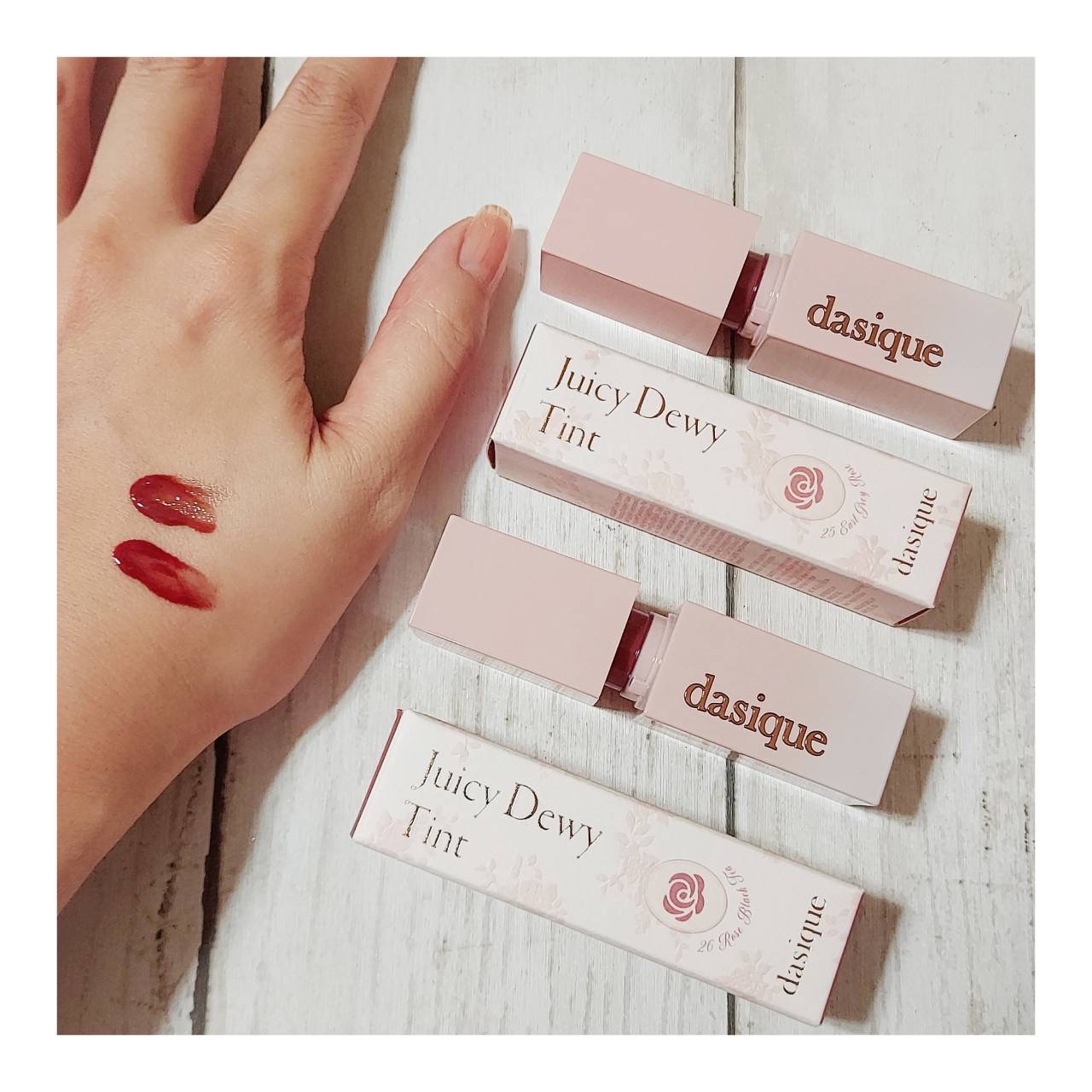 ジューシーデュイティント/dasique/リップティントを使ったクチコミ（2枚目）