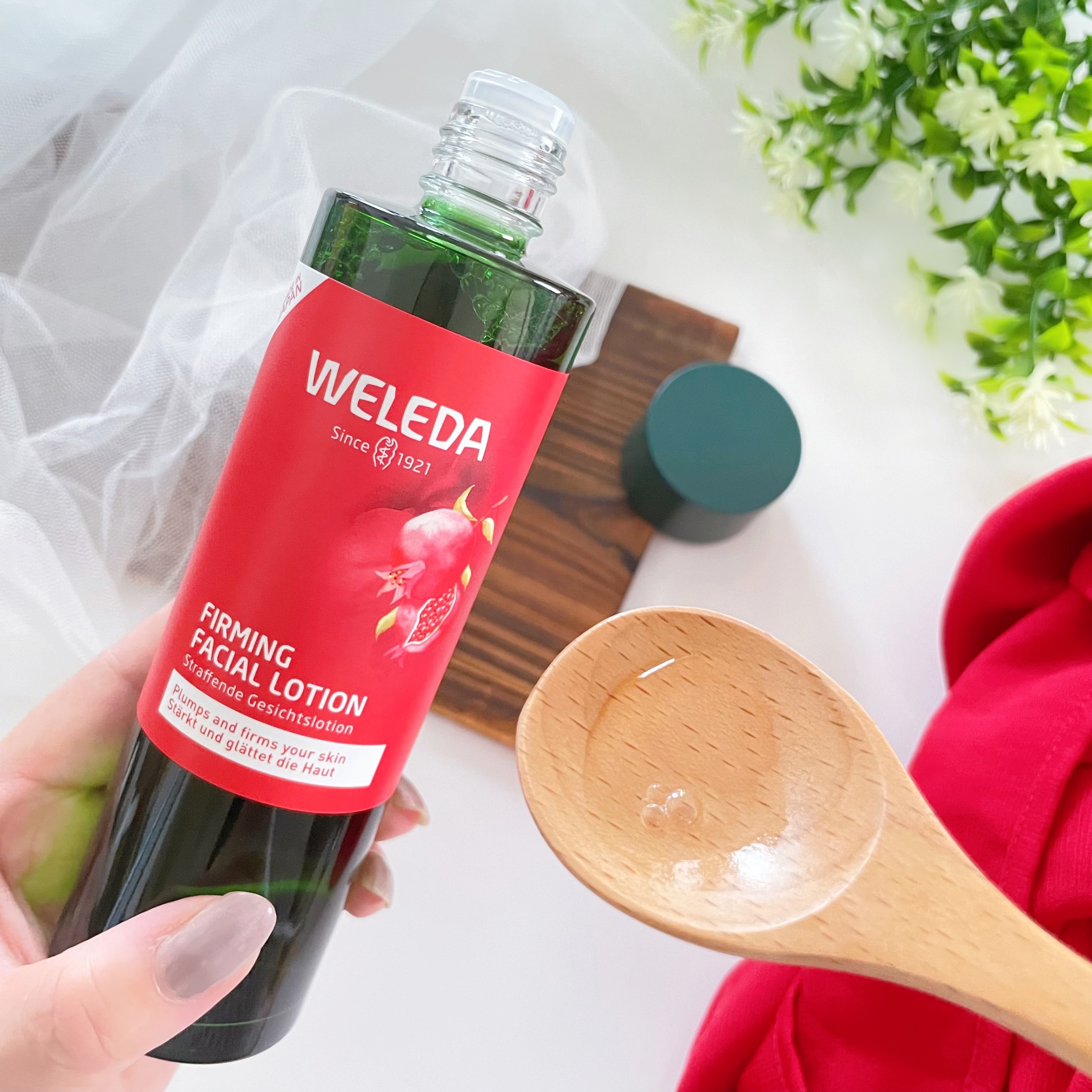 ざくろ ファーミングローション EX/WELEDA/化粧水を使ったクチコミ（2枚目）