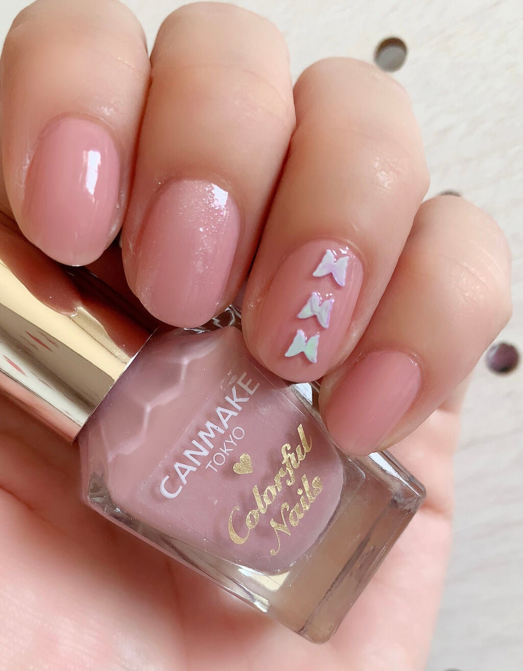 カラフルネイルズ/キャンメイク/マニキュアを使ったクチコミ(2枚目)