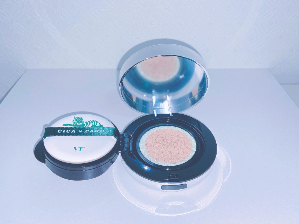 CICAレッドネスカバークッション/VT/クッションファンデーションを使ったクチコミ（3枚目）