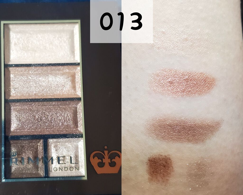 ショコラスウィート アイズ/リンメル ロンドン/アイシャドウパレットを使ったクチコミ（3枚目）