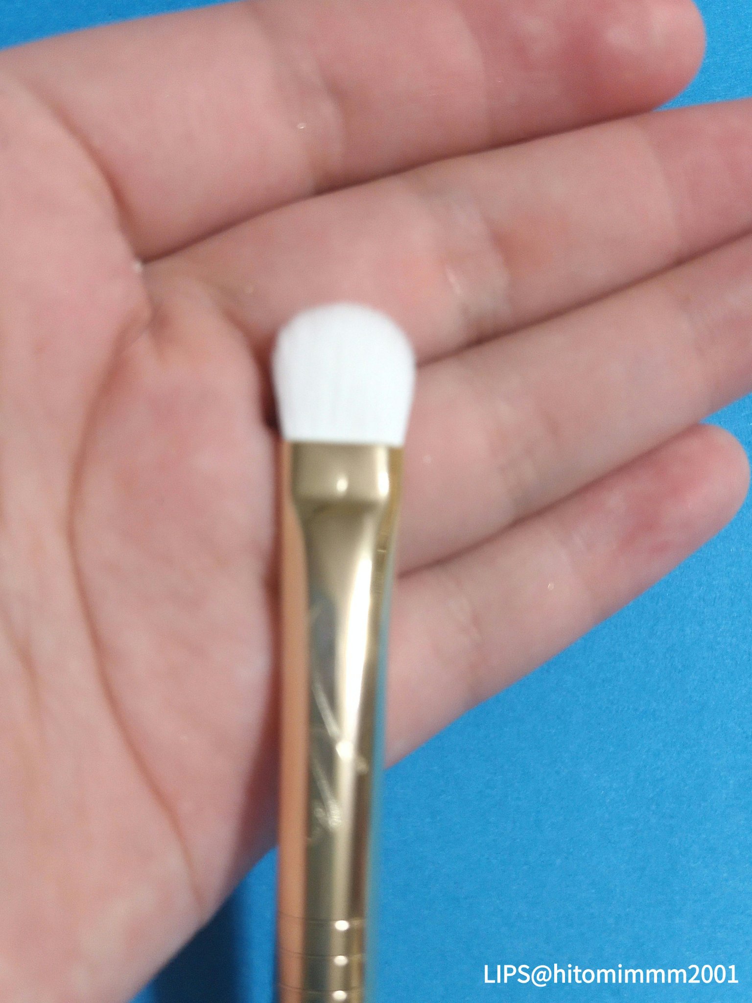 SOOA DOR okhee ベースアイシャドウブラシ NUN01のクチコミ「#Qoo10メガ割 
・SOOA DOR/okhee ベースアイシャドウブラシ NUN01

.....」（3枚目）