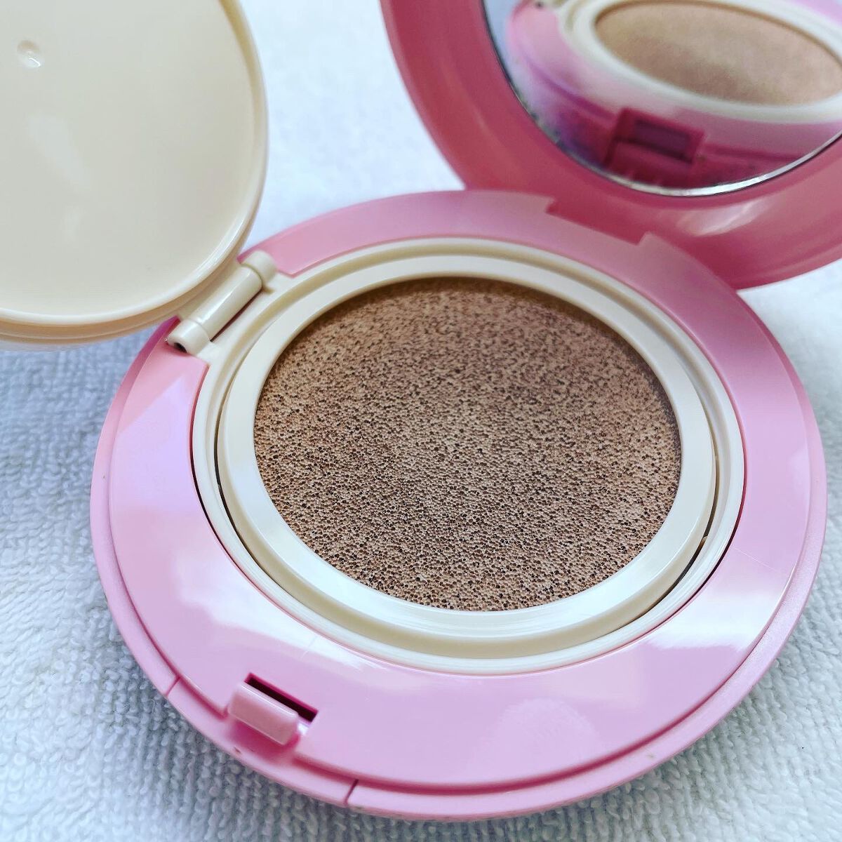 PROBIOエッセンスクッション/ネイチャーリパブリック/クッションファンデーションを使ったクチコミ(4枚目)