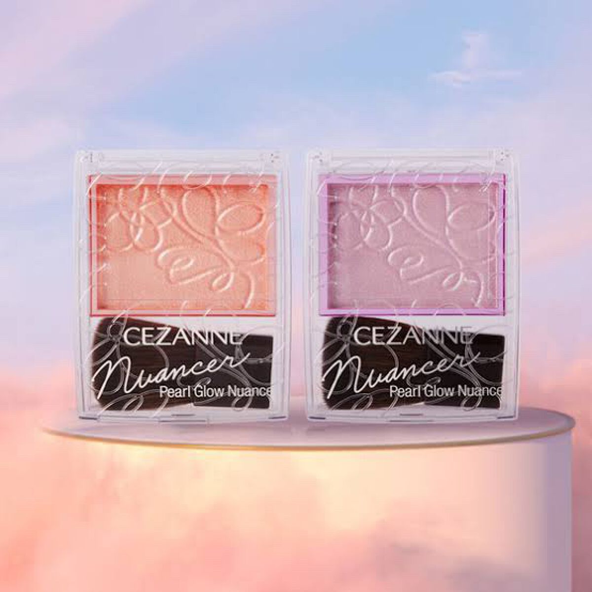 パールグロウニュアンサー/CEZANNE/パウダーハイライトを使ったクチコミ（1枚目）