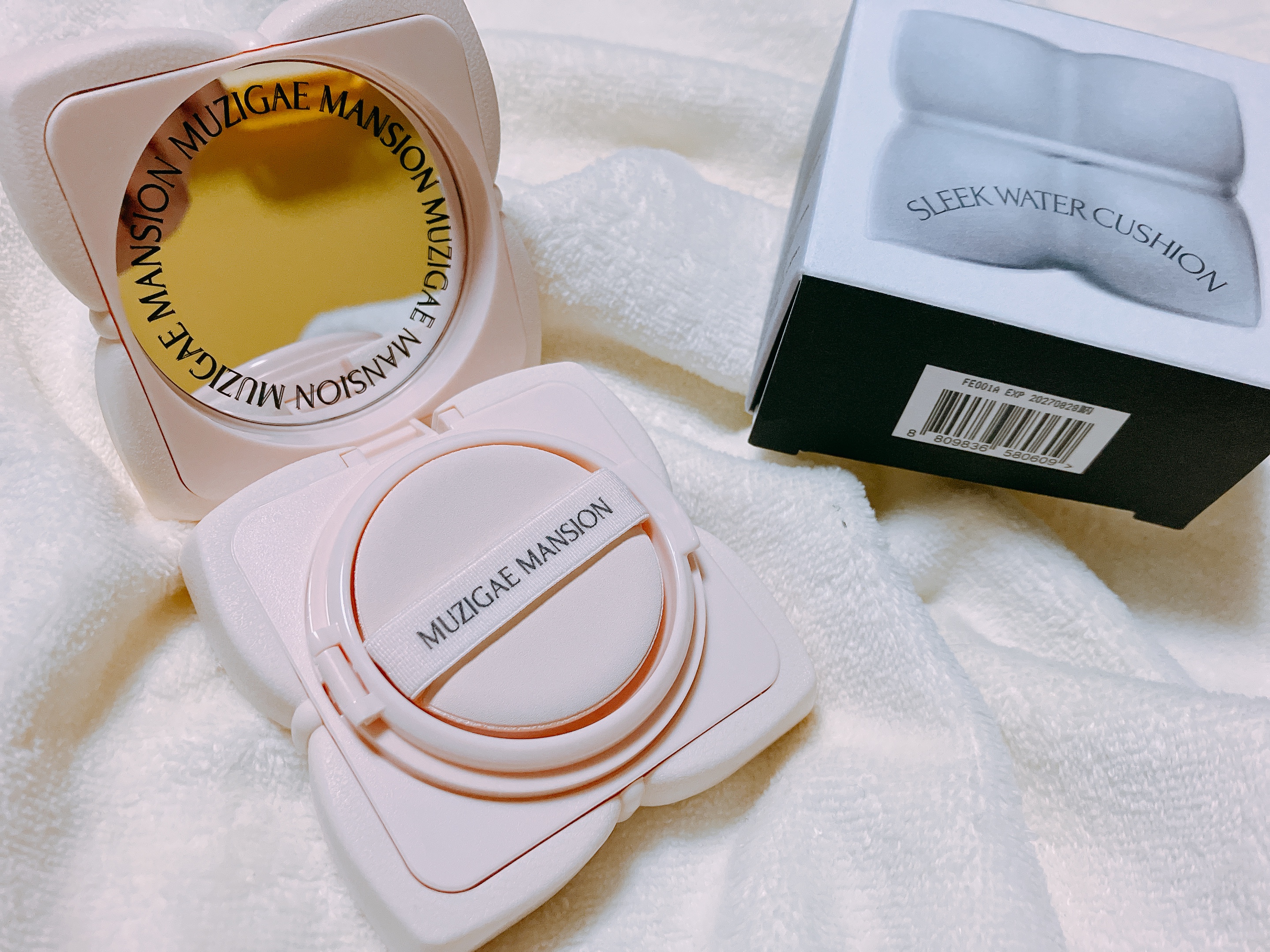 スリックウォータークッション/MUZIGAE MANSION/クッションファンデーションを使ったクチコミ（3枚目）