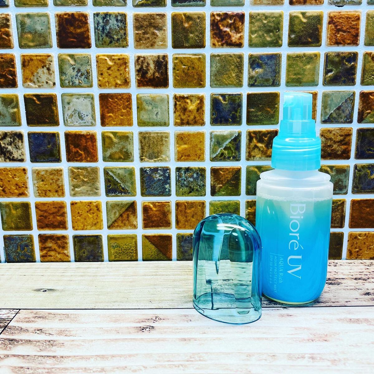 ビオレUV アクアリッチ アクアプロテクトミスト/ビオレ/日焼け止めミスト・スプレーを使ったクチコミ(1枚目)