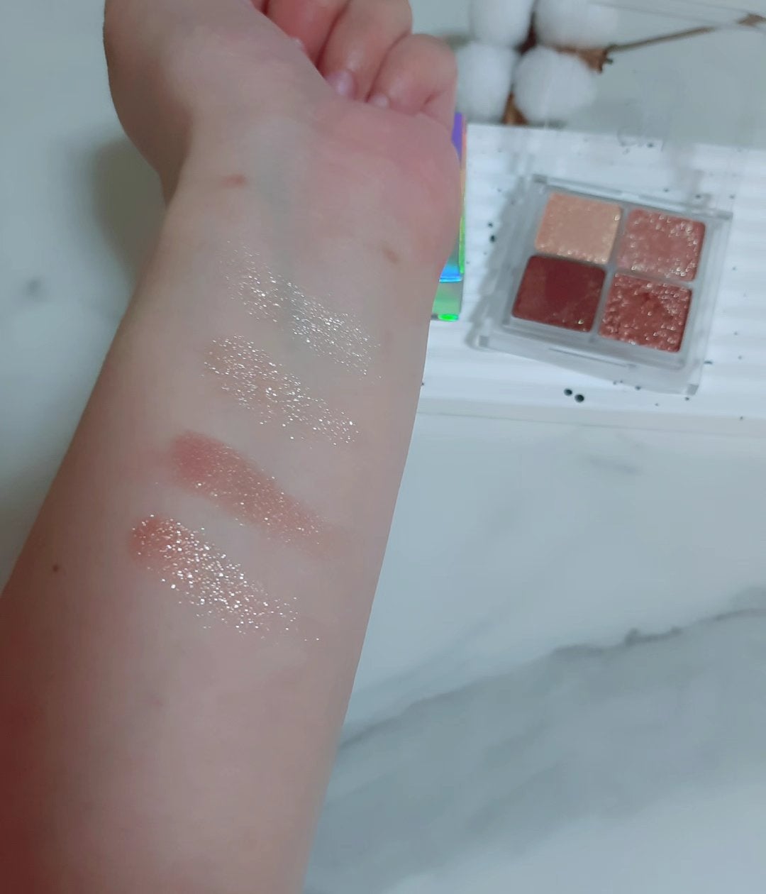 インフィニティフラターグリッター/S2ND/マルチパレットを使ったクチコミ(4枚目)