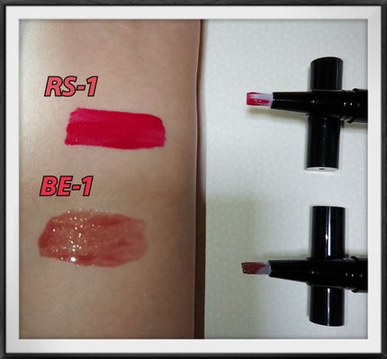 UR GLAM LIQUID ROUGE/U R GLAM/口紅を使ったクチコミ(2枚目)