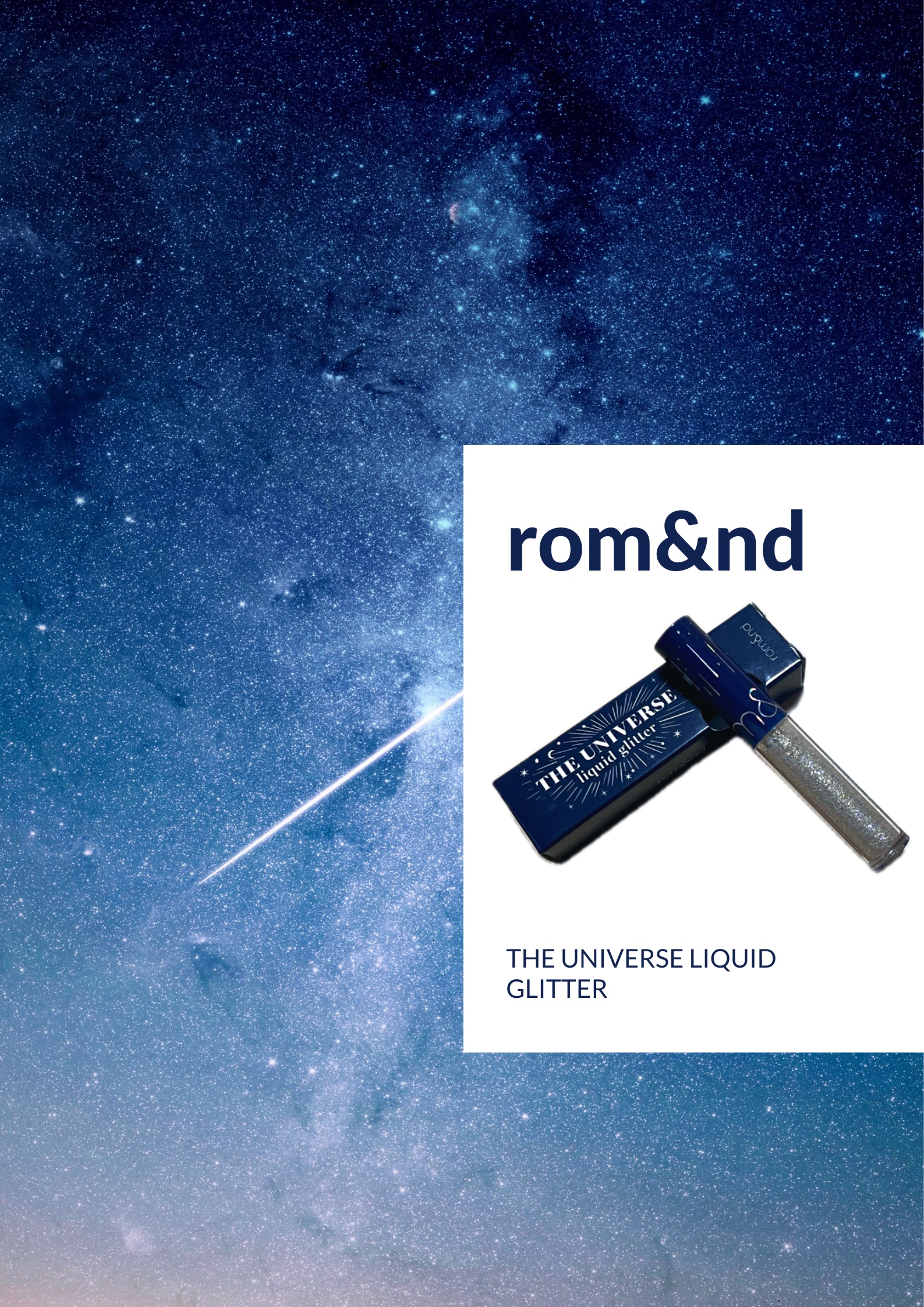 リキッド グリッター シャドウ/rom&nd/グリッターを使ったクチコミ（1枚目）