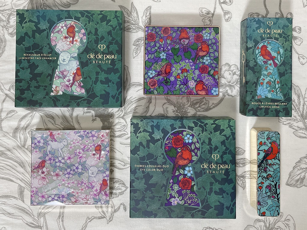 オンブルクルールデュオ 110 Sunset in the Garden（数量限定）/クレ・ド・ポー ボーテ/アイシャドウパレットを使ったクチコミ（1枚目）