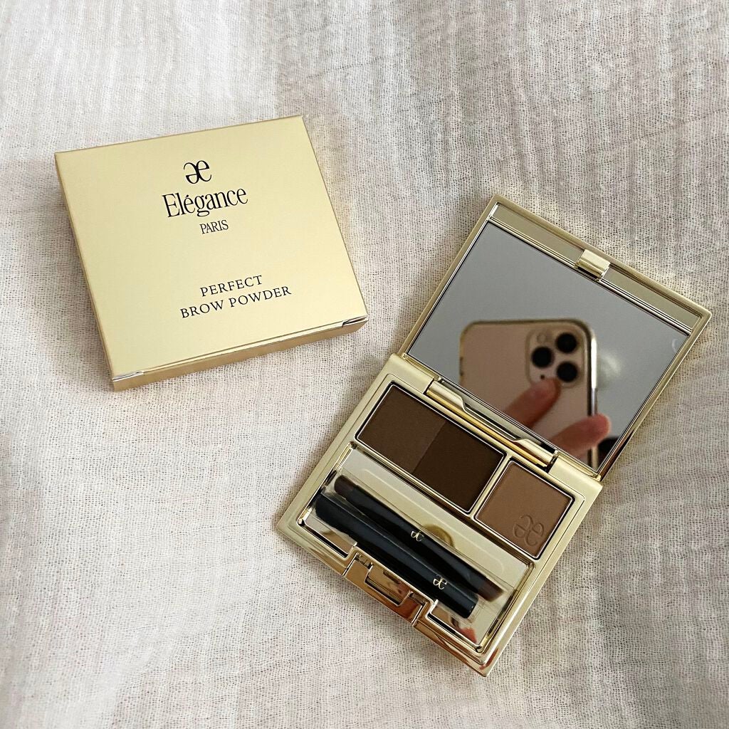 marie on LIPS 「エレガンス パーフェクトブロウパウダー 眉からいい匂い〜笑ブラ..」(1枚目)