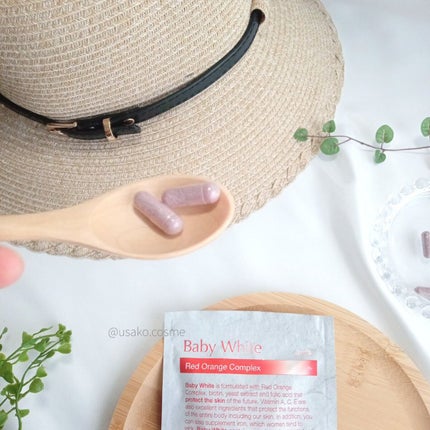 Baby White 60粒/renaTerra/美容サプリメントを使ったクチコミ(4枚目)