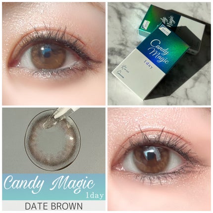 candymagic1day(キャンディーマジックワンデー)/candy magic/ワンデー(1DAY)カラコンを使ったクチコミ(1枚目)