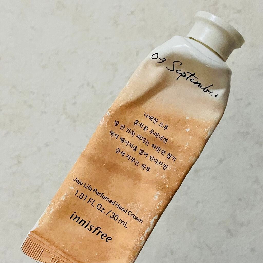 チェジュライフ パフュームド ハンドクリーム N/innisfree/ハンドクリームを使ったクチコミ(1枚目)