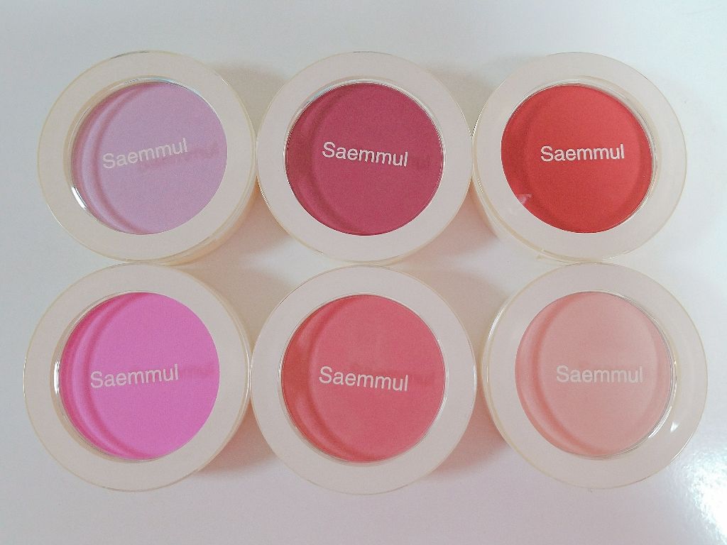 シングルブラッシャー/the SAEM/パウダーチークを使ったクチコミ(1枚目)