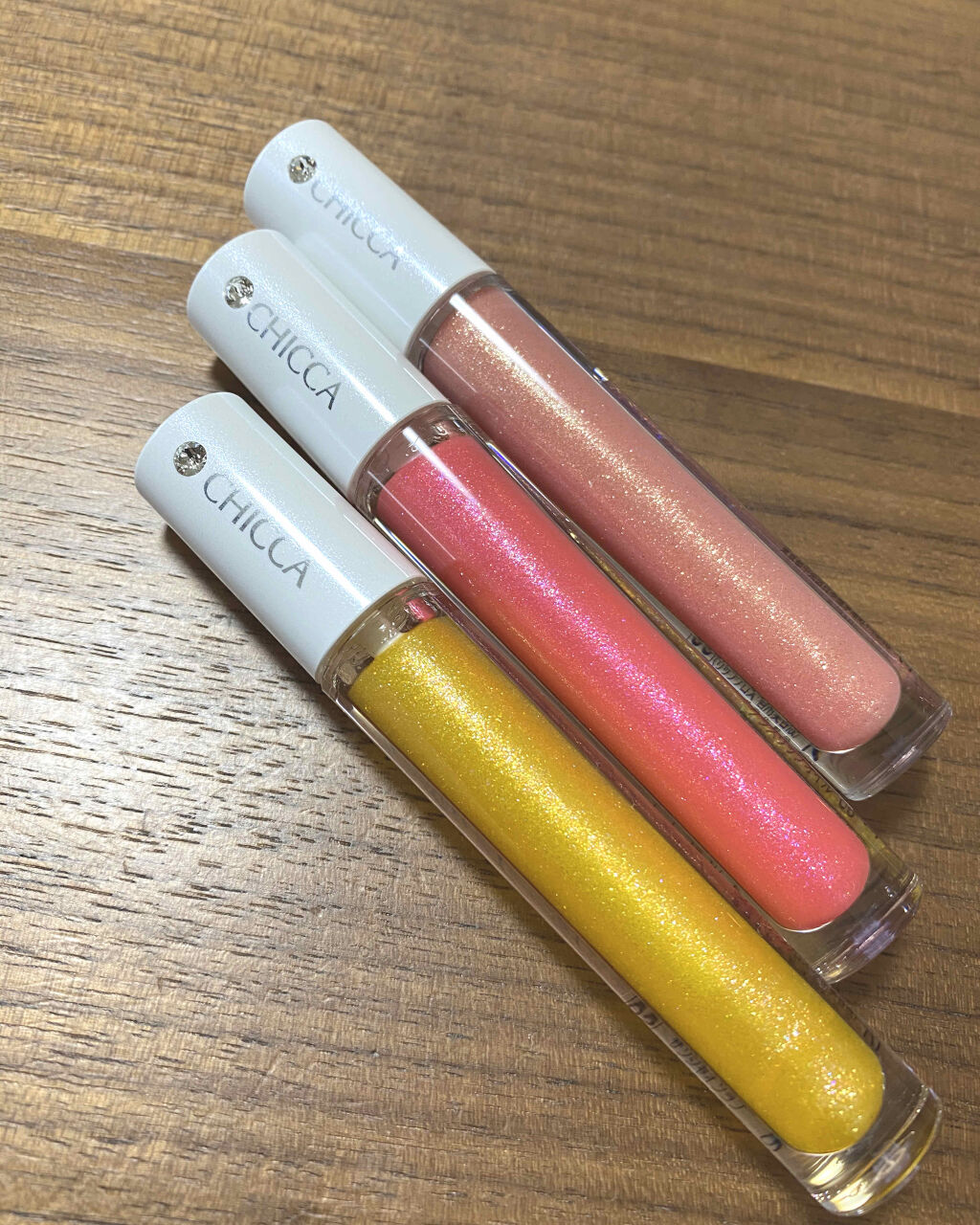 メスメリック グラスリップオイル/CHICCA/リップグロスを使ったクチコミ（1枚目）