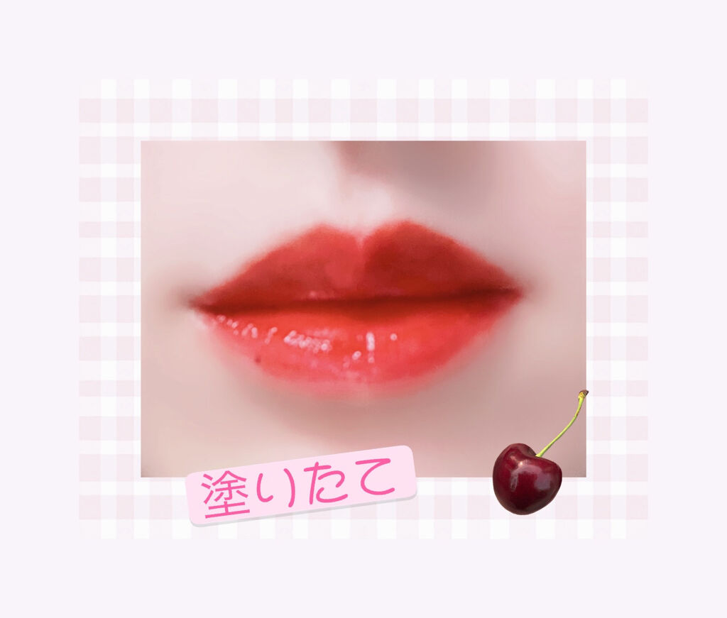 グラスティングウォーターティント/rom&nd/リップティントを使ったクチコミ（3枚目）