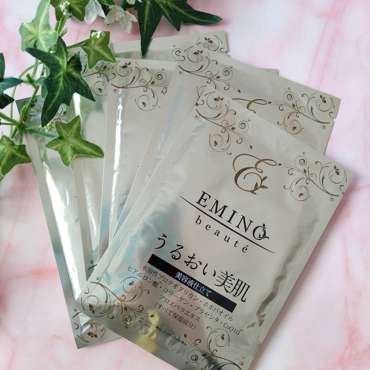 モイスチャーリッチフェイスマスク/エミーノボーテ/シートマスク・パックを使ったクチコミ(3枚目)