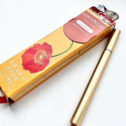 ベルベットライナー/LUMIURGLAS/リキッドアイライナーを使ったクチコミ(6枚目)