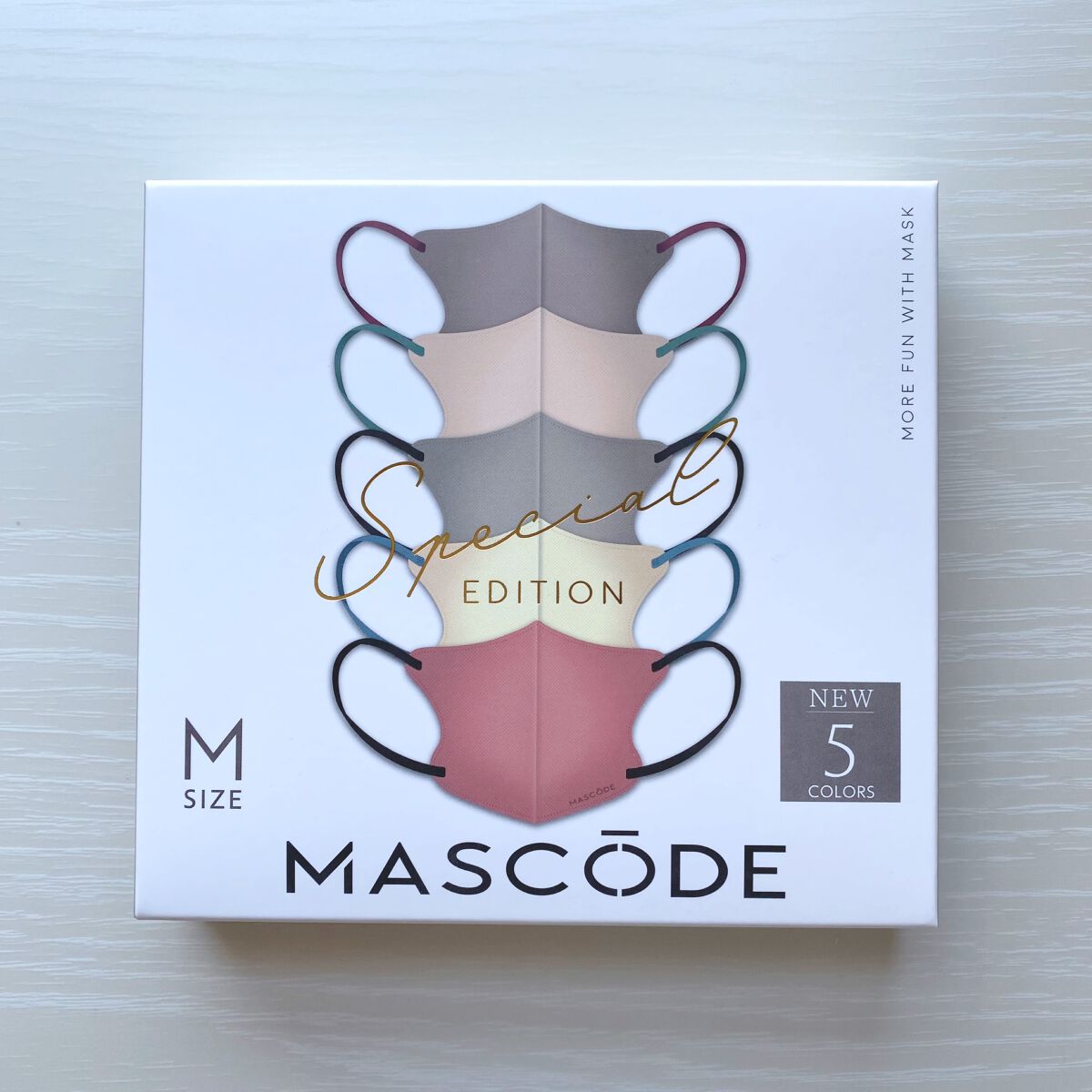 3D不織布マスク/MASCODE/マスクを使ったクチコミ(1枚目)