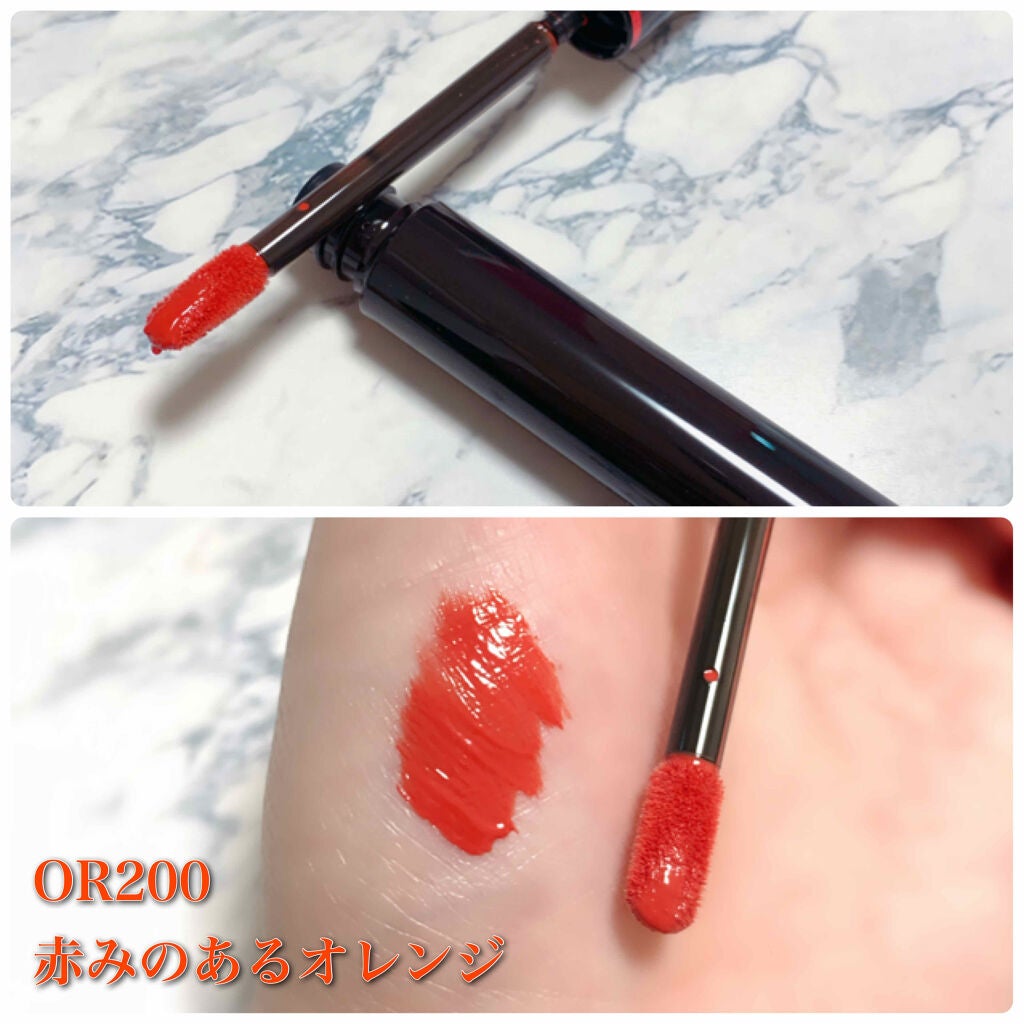 リップトリートメント 4-D ルージュ/ALBION/口紅を使ったクチコミ(2枚目)