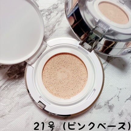 シカマヌ セラム クッションファンデ/parnell/クッションファンデーションを使ったクチコミ(2枚目)