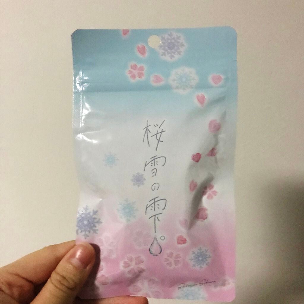 桜雪の雫。/Shiro no Sakura./美容サプリメントを使ったクチコミ(1枚目)