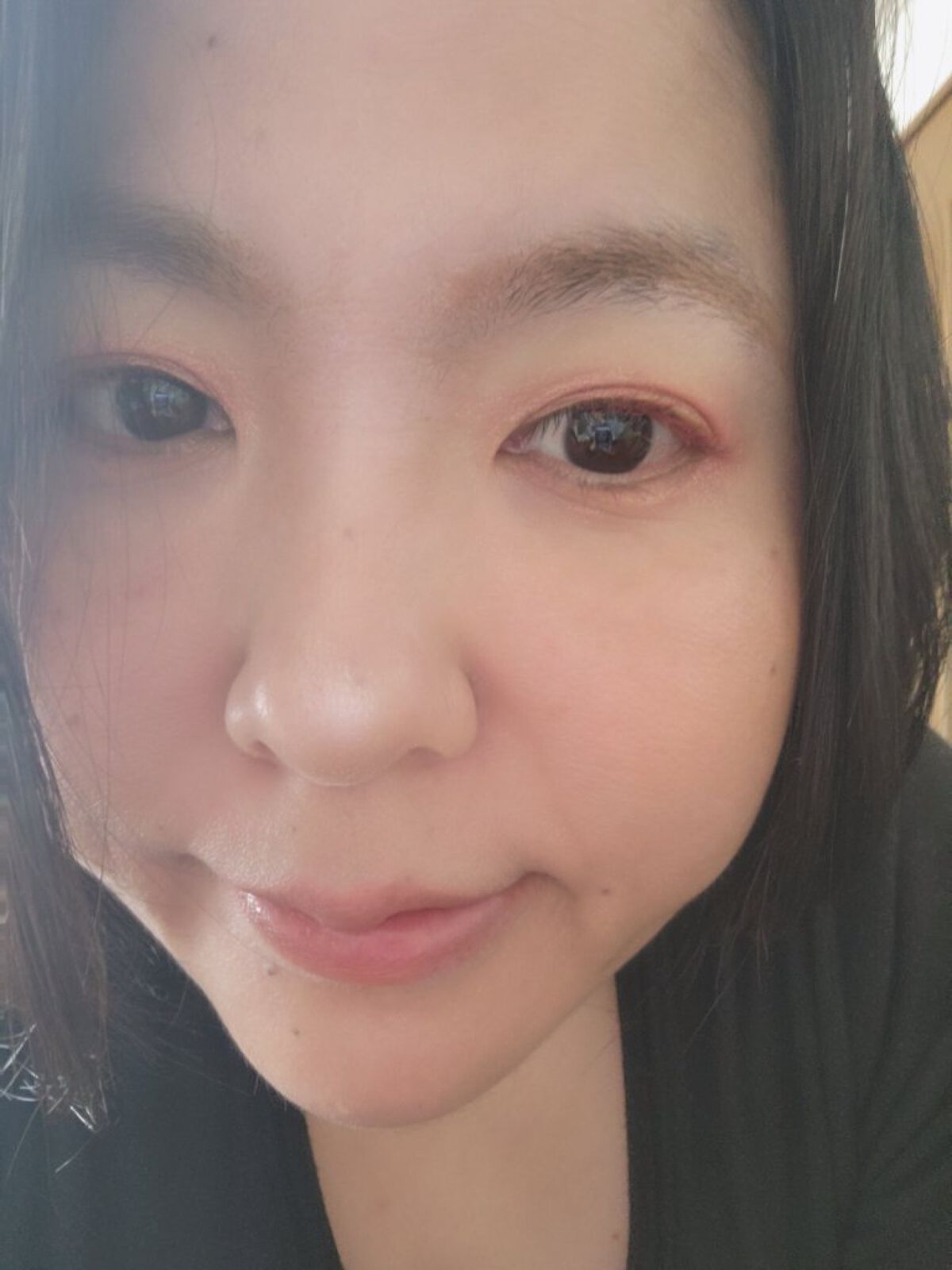 ジルスチュアート　アイダイヤモンド グリマー 06 midnight cherry ＜ミッドナイトチェリー＞（限定色）/JILL STUART/グリッターを使ったクチコミ（2枚目）